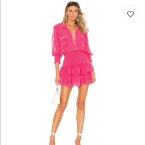 Misa Los Angeles Riona Dress size S hot pink